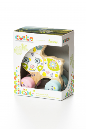 Jucarie din lemn, Cubika, Happy Bunny [0]