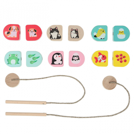 Jucarie din lemn, Cubika, Joc de indemanare si asociere, My Family [1]