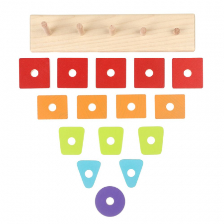 Jucarie din lemn, Cubika, Sortator Forme Geometrice 01 [4]