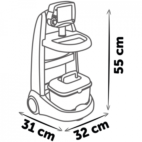 Jucarie Smoby Set doctor cu carucior si accesorii [1]