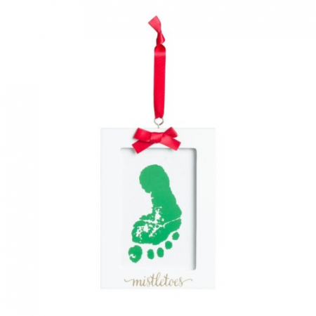 Cadouri baby shower - Kit decoratiune Craciun cu amprenta bebe