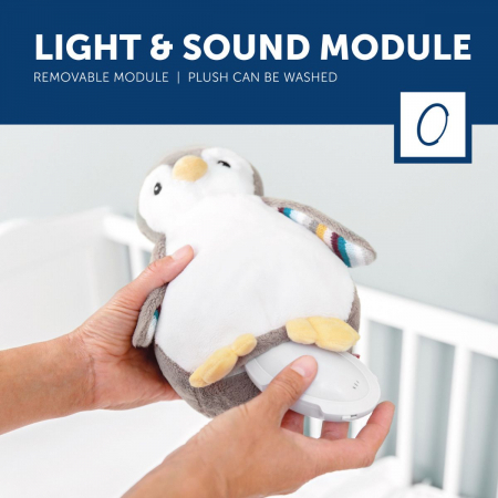 Pinguinul Phoebe - Plus cu mecanism de Linistire si Relaxarea Bebelusului [1]