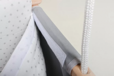 Leagan multifunctional pentru junior, 1-5 ani (30 kg), testat TÜV Rheinland, Grey Stars [5]