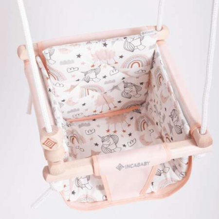 Leagane - Leagan multifunctional pentru junior, 1-5 ani (30 kg), testat TÜV Rheinland, Unicorn