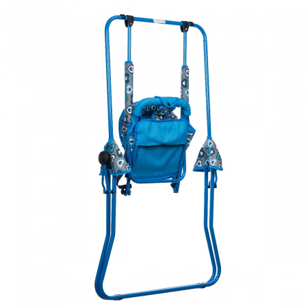 Leagan pentru copii, Top Kids, pentru interior si exterior, Blue Hearts [3]