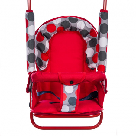 Leagan pentru copii, Top Kids, pentru interior si exterior, Red Dots [1]