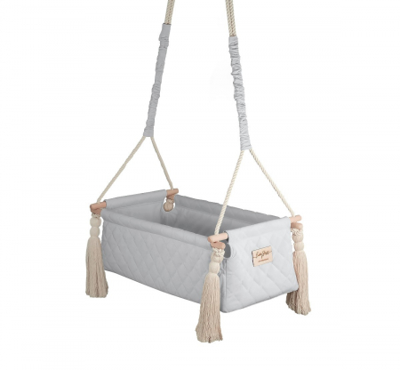 Leagane - Leagan suspendat pentru bebelus by BabySteps, Gri