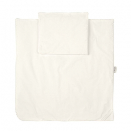 Lenjerii de pat - Lenjerie de pat pentru patut 2 in 1 ecru