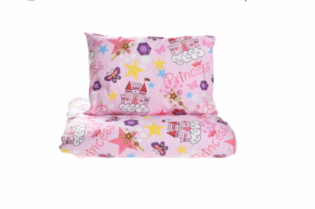 Lenjerii de pat - Lenjerie patut 120x60 cm,  3 piese model princess