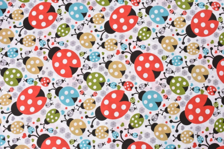 Lenjerie patut gradinita 5 piese 127X55 CM  Ladybug [1]