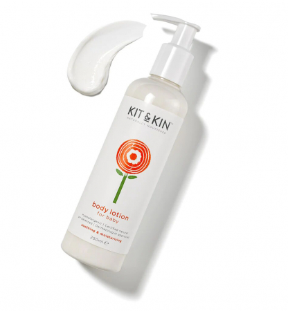 Cosmetice naturale - LOTIUNE NATURALA DE CORP PENTRU COPII KIT&KIN 250ML