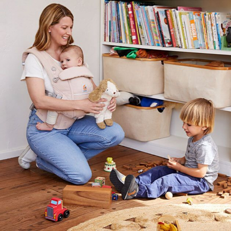 Marsupiu Ergobaby Adapt Soft Flex Mesh Pink Quartz [4]