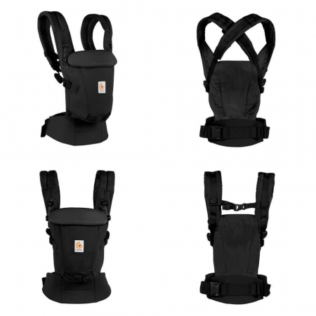 Marsupiu Adapt Soft Touch Cotton Onix Black [2]