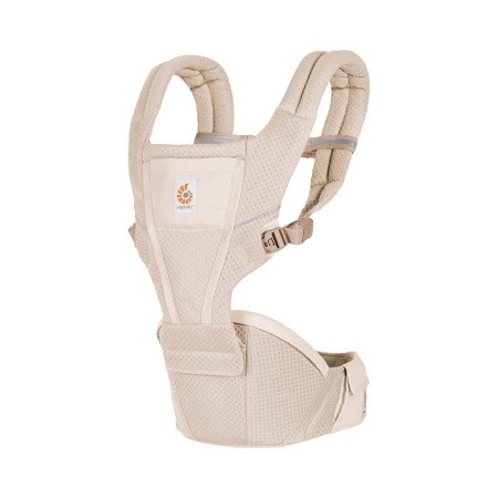 BEBE LA PLIMBARE - Marsupiu Alta Hip Ergobaby, 4 luni - 4 ani , 5.5-20.4 kg, Natural Beige