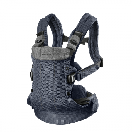 Marsupii - Marsupiu anatomic cu multiple pozitii de purtare colectia Harmony, 3D Mesh, Anthracite Editie Limitata