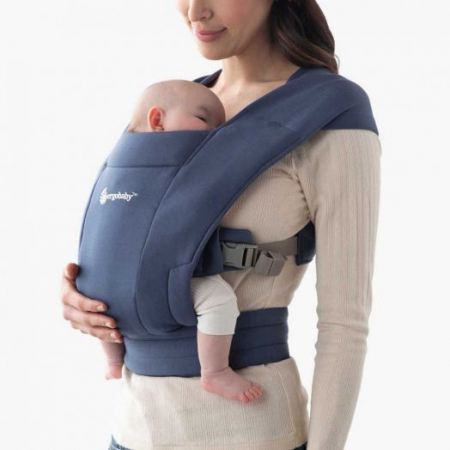 Marsupii - Marsupiu Ergobaby Embrace Soft Navy
