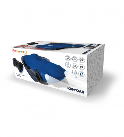 Mașinuță cu telecomandă KIDYCAR Blue de mare viteza [3]