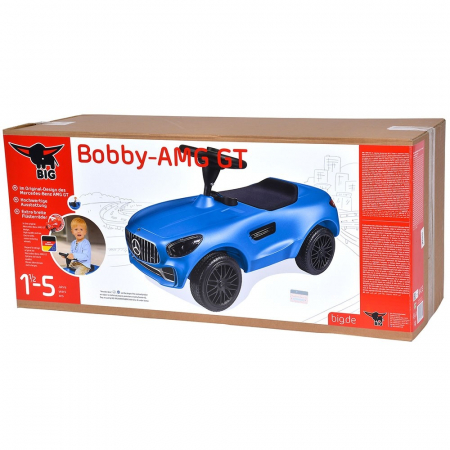 Masinuta de impins Big Bobby Mercedes Benz AMG GT blue [4]
