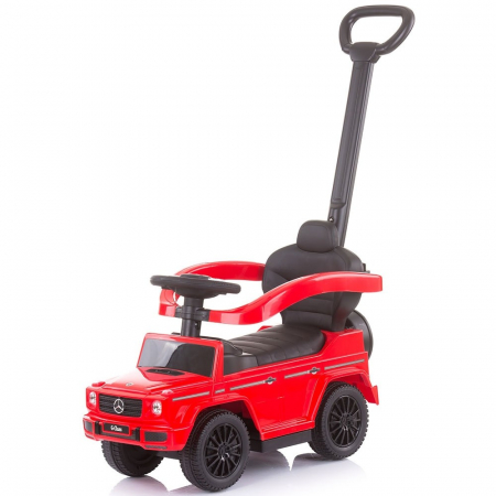 Masinuta de impins Chipolino Mercedes G350 red cu maner si copertina [1]