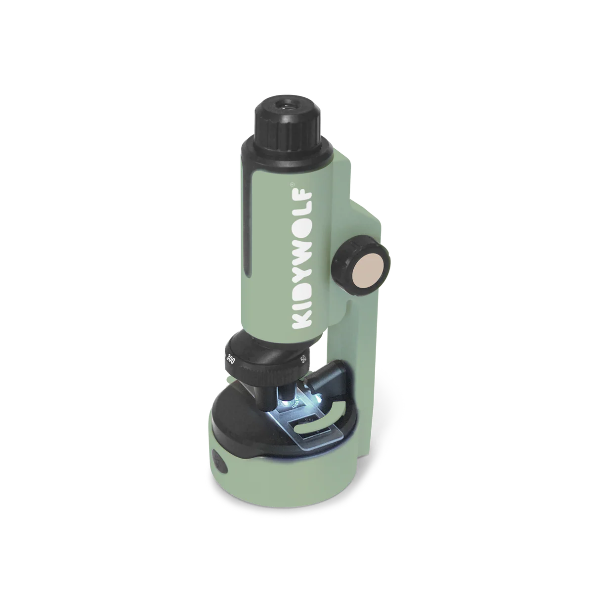 Home - Microscop portabil pentru copii, KIDYMICROSCOPE verde