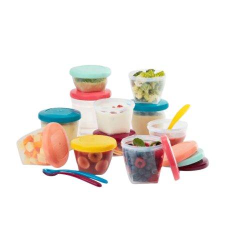 Recipiente pentru mancare - Multi set pentru diversificare: 3 seturi recipiente + un set linguri