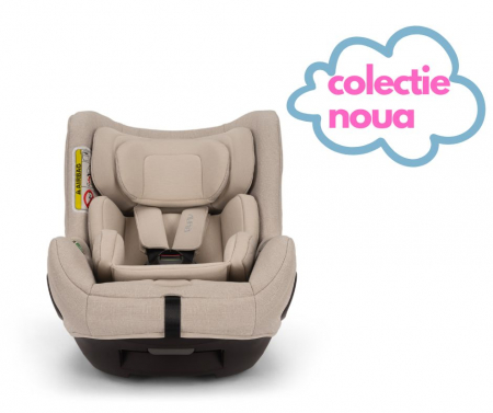 Nuna - Scaun auto rotativ i-Size TODL next Pine, 40-105 cm, testat ADAC de la nastere la 4 ani [1]