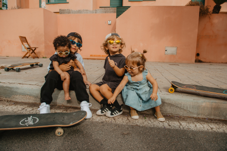 OCHELARI 12-24 LUNI ROZ BABY  protecție 100% împotriva razelor UVB și UVA - [1]