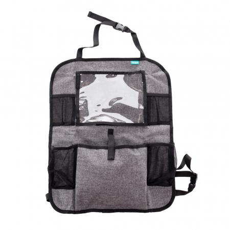 Accesorii scaune auto - Organizator multifunctional pentru scaun auto Grey