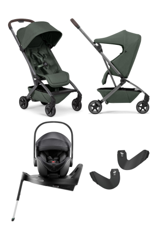 CARUCIOARE MULTIFUNCTIONALE - Pachet cărucior pentru copii, 4 în 1, Joolz Aer2, Forest Green