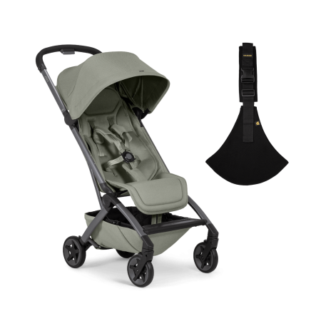 CARUCIOARE ULTRACOMPACTE - Pachet cărucior pentru copii Joolz, Aer2  Sage green + marsupiu pentru toddler, Wildride