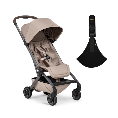 CARUCIOARE SPORT - Pachet cărucior pentru copii Joolz, Aer2  Sandy Taupe + marsupiu pentru toddler, Wildride