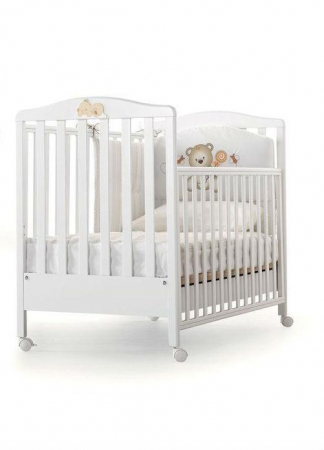 Pat bebe THEO web  alb cu 2 laterale culisante Azzurra Design [1]
