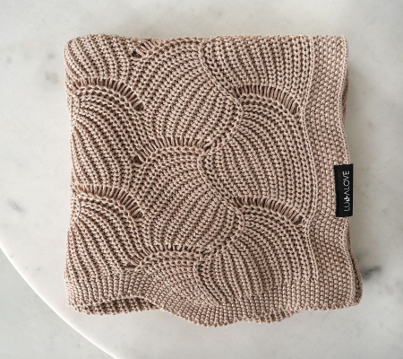 Paturica Bambus Shell 80 x 100cm - Caramel [1]