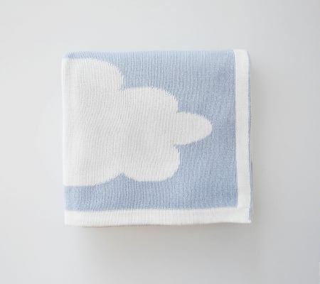 PUERICULTURA - Paturica Bebelusi Bambus 80 x 100cm Norisor Blue
