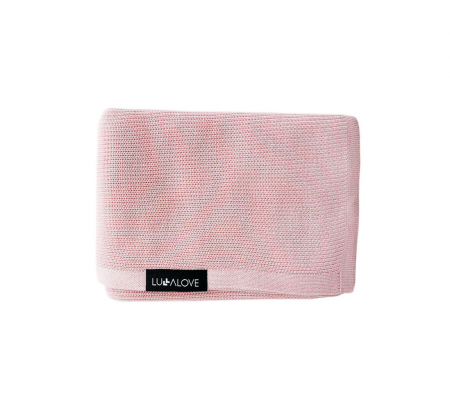 PUERICULTURA - Paturica pentru infasat, 100% bambus  Powder Rose