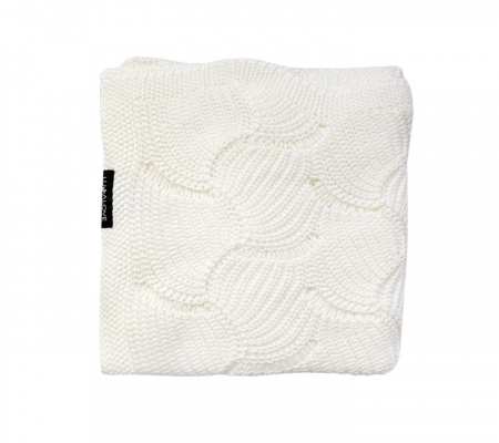 Paturi si museline - Paturica Shell 80 x 100cm - Coconut