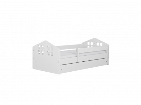Patut copii 3 ani + 140 x 80, cu sertar depozitare si saltea - Casper [1]