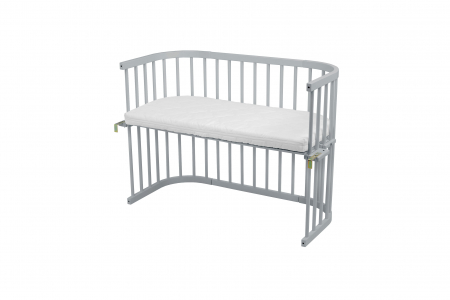 Patut din lemn masiv evolutiv 5 in 1 leagan-patut-birou-cosleeper-tarc de joaca - GREY [5]