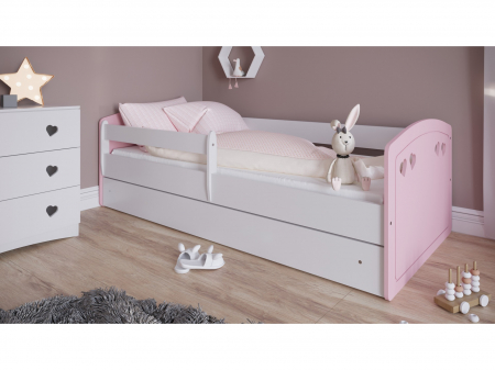Patut pentru fetite Julia - Pink cu sertar [3]