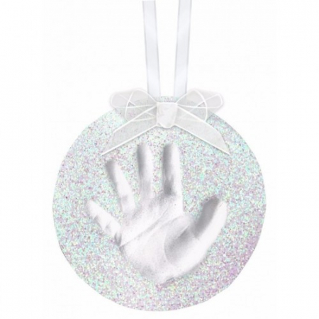 Cadouri baby shower - Pearhead - Kit amprenta manuta sau piciorus cu sclipici