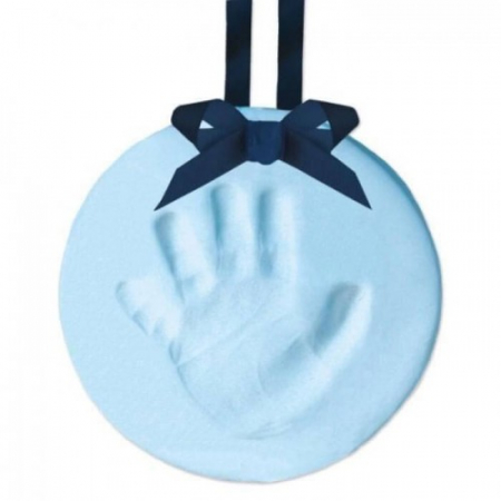 Cadouri nou nascuti - Kit amprenta mulaj manuta sau piciorus Keepsake - blue