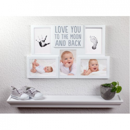 Pearhead - Kit rama foto amprente cerneala - Love you to the moon and back [1]