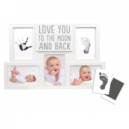 Pearhead - Kit rama foto amprente cerneala - Love you to the moon and back [2]