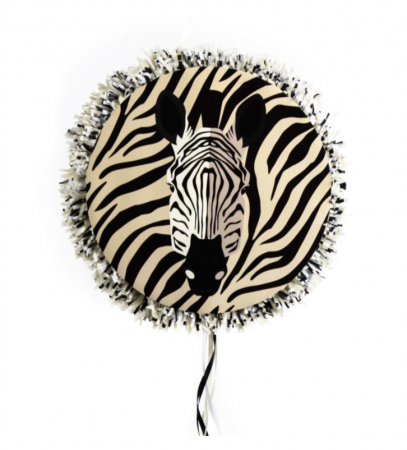 Accesorii aniversare - Pinata ''Jungle Animals - zebra"