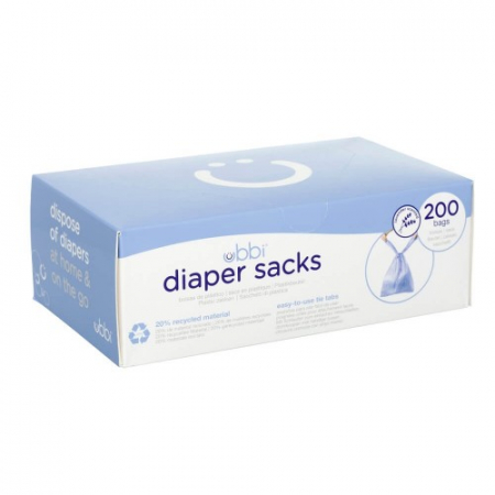 PUERICULTURA - Pungi parfumate pentru scutece Ubbi 200 bucati