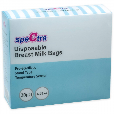 Pompe de san - Pungi stocare lapte matern cu fermoar - set 30 buc.