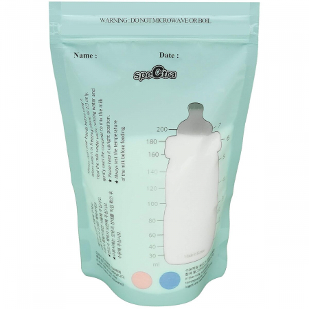 Pungi stocare lapte matern cu fermoar - set 30 buc. [2]