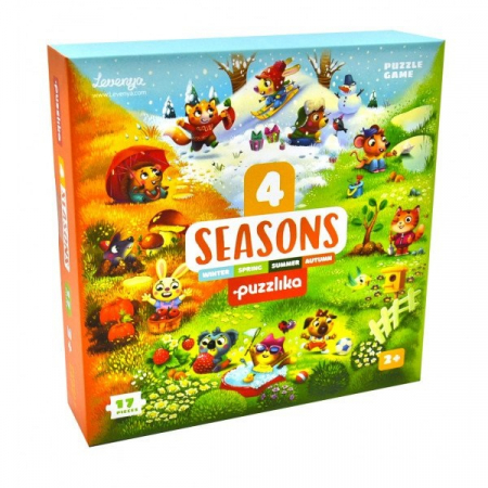 Puzzle-uri educative - Puzzle cele 4 Anotimpuri