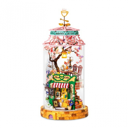 Puzzle 3D Minicasuta de papusi Cafeneaua Magica, RoLife, DS004 [1]