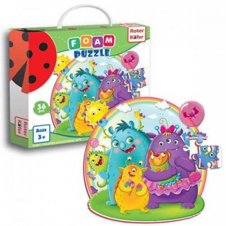 Jucarii Puzzle - Roter Kafer Puzzle Monstri